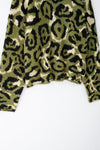 Animal Pattern Jacquard Sweater