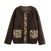 Leopard Casual Loose Long Sleeve Jacket