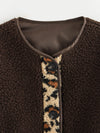 Leopard Casual Loose Long Sleeve Jacket