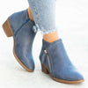 Suede Thick Heel Thin Martin Boots