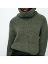 Long Sleeve Stand Collar Soft Basic All Matching Knitwear