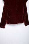 Velvet Cotton Coat Jacket