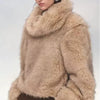 Stylish Graceful Simple Faux Fur Effect Sweater