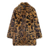 Animal Pattern Plush Coat