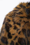 Animal Pattern Plush Coat