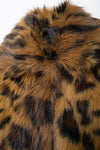 Animal Pattern Plush Coat