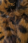 Animal Pattern Plush Coat