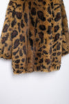 Animal Pattern Plush Coat