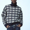 Jacquard Long Sleeved Sweater