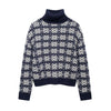 Jacquard Long Sleeved Sweater