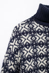 Jacquard Long Sleeved Sweater