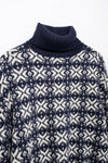 Jacquard Long Sleeved Sweater