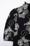 Contrast Embroidered Shirt