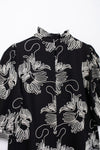 Contrast Embroidered Shirt