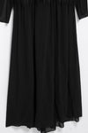 Faux Fur Effect Belt Maxi Dress