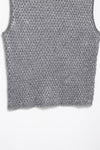 Classic Beads Metallic Thread Knitted Top