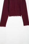 Elegant Casual Wide Sleeve Plain Stitch Knitwear