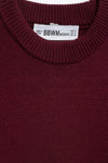 Elegant Casual Wide Sleeve Plain Stitch Knitwear