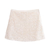 Simple Beads A line Short Skirt