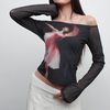 Développé Off Shoulder Slim Fit Top