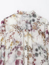 Metal Color Floral Shirt