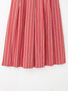 Striped Tiny Strap Short Top & High Waist Skirt