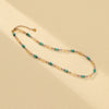 Blue Freshwater Pearl Handmade Beaded Bracelet