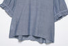 Denim Peter Pan Collar Shirt
