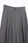 Casual Textured Pleated Pants