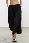White Casual Wide Leg Pants