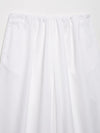 White Casual Wide Leg Pants