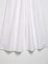 White Casual Wide Leg Pants