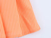 Summer Poplin Striped Top