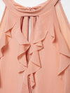 Pale Yellow Ruffled Blouse
