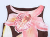 Simple Floral Nylon Top