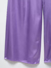 Pastel Purple Satin Jumpsuit