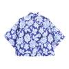 Blue & White Flower Shirt & Pants Set
