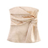 Satin Wrinkle Top & Pants Sets