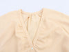 Loose V Neck Long Sleeve Shirt