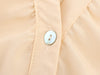 Loose V Neck Long Sleeve Shirt