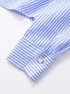 Classic Button Striped Shirt