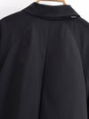 Loose Solid Trench Coat