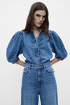 Denim Collared Shirt & Pants