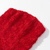 Simple Red Tube Top & Pants Set