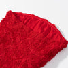 Simple Red Tube Top & Pants Set
