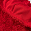 Simple Red Tube Top & Pants Set