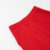 Simple Red Tube Top & Pants Set