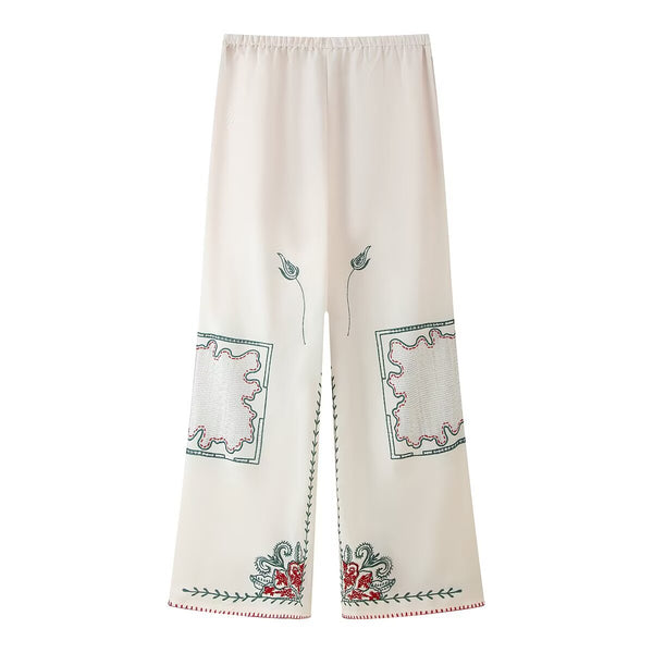 Casual Stitched Shirt Top & Pants