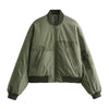 Green Patchwork Pilot Jacket