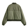 Green Patchwork Pilot Jacket